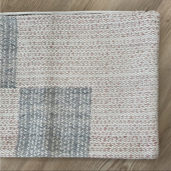 Pre Owned Pottery Barn Mali Handwoven Lumbar Throw Pillow Cover 16x26 - Picture 3 of 11